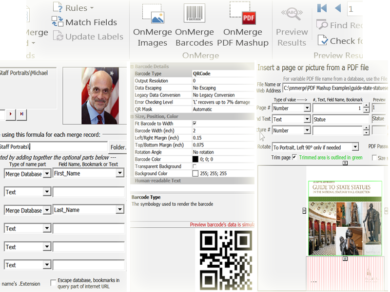 Windows 8 OnMerge Images+Barcodes full